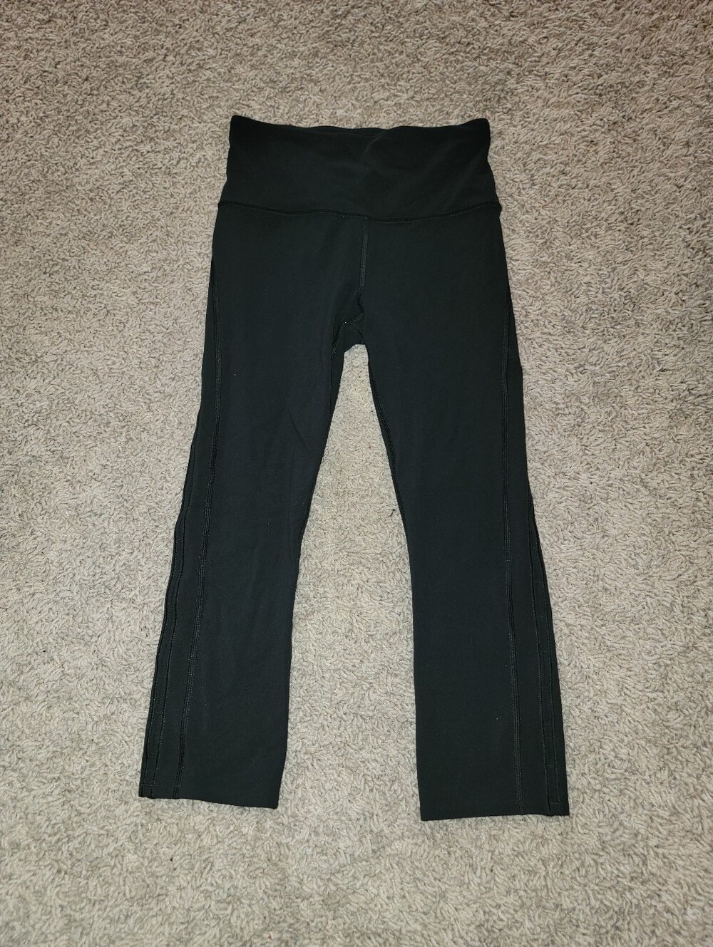 Athleta Horizon Scallop Capri Leggings Size XS